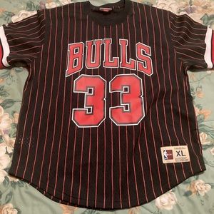 Mitchell & Ness Hardwood Classics Striped Jersey